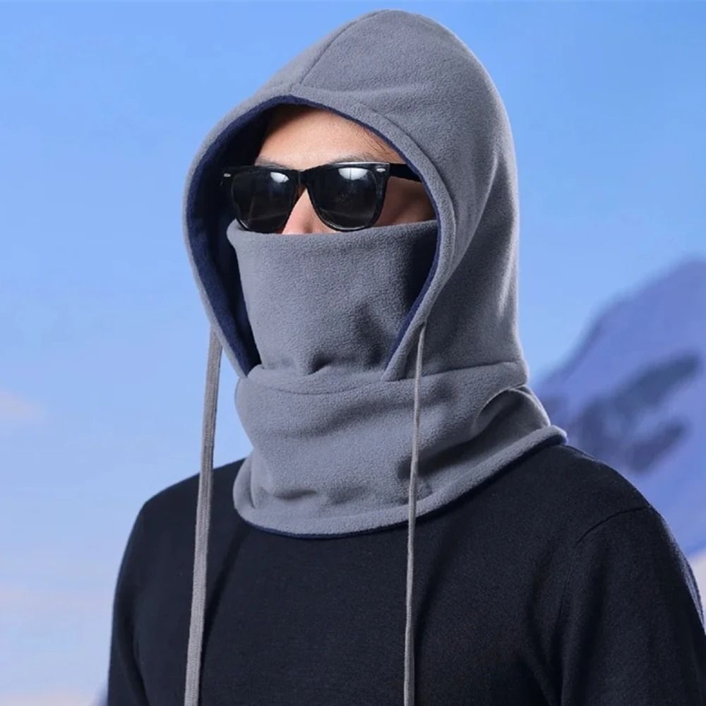 Unisex Winter Balaclava Hat – Windproof Thermal Cap with Integrated Face Mask