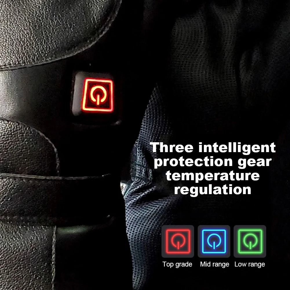 Rechargeable Heated Gloves with 3 Heat Levels Winter Outdoor Gloves