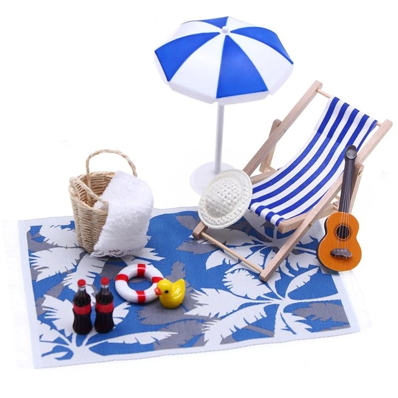 Coastal Narrative Sculpture – High-Definition Beach Landscape Architectural Set
