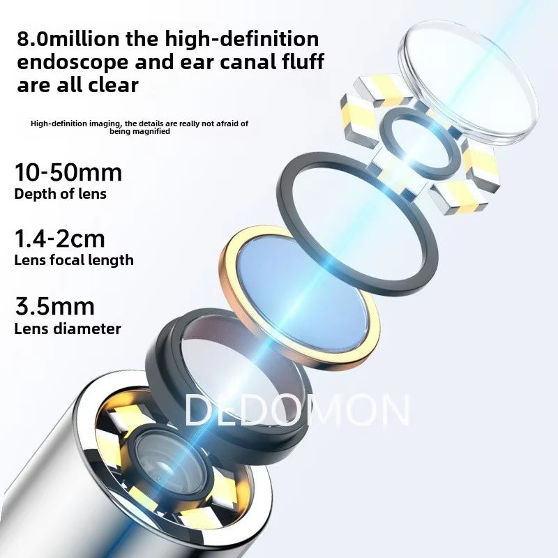 Smart Visual Ear Sticks Otoscope – Mini Camera Ear Wax Removal & Health Care Tool