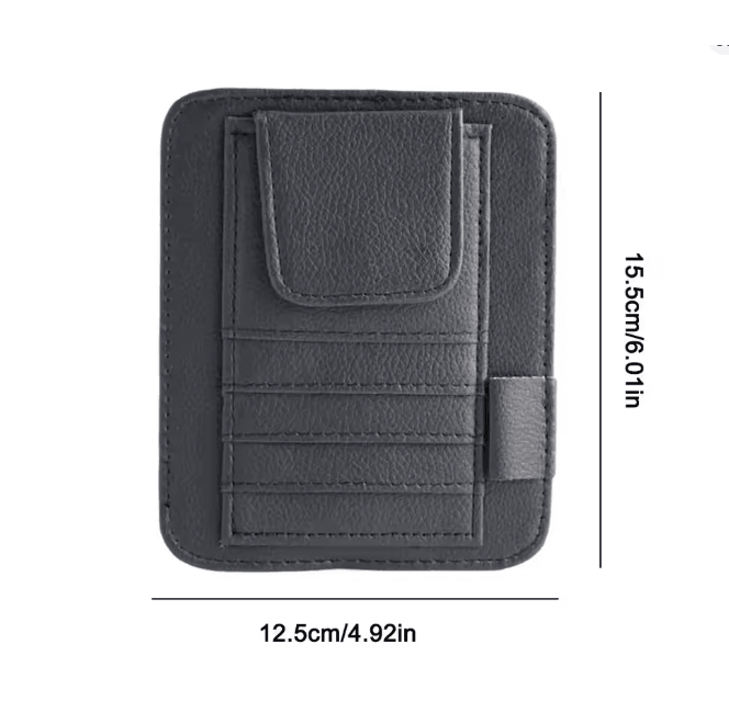 Car Sun Visor Organizer Multi Pocket Storage Holder