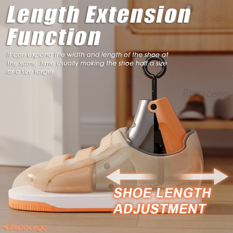 Shoe Stretcher, Universal Unisex Adjustable Shoe Trees for Men and Women, High and Low Top Shoes Extender Keeper