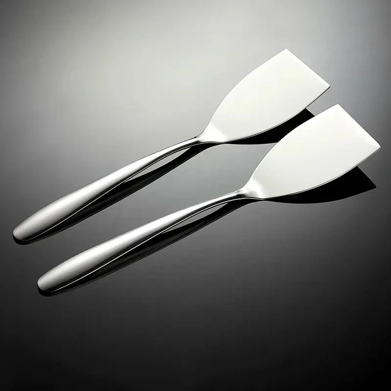 304 Stainless Steel Cooking Spatula Turner for Steak Pancake and BBQ