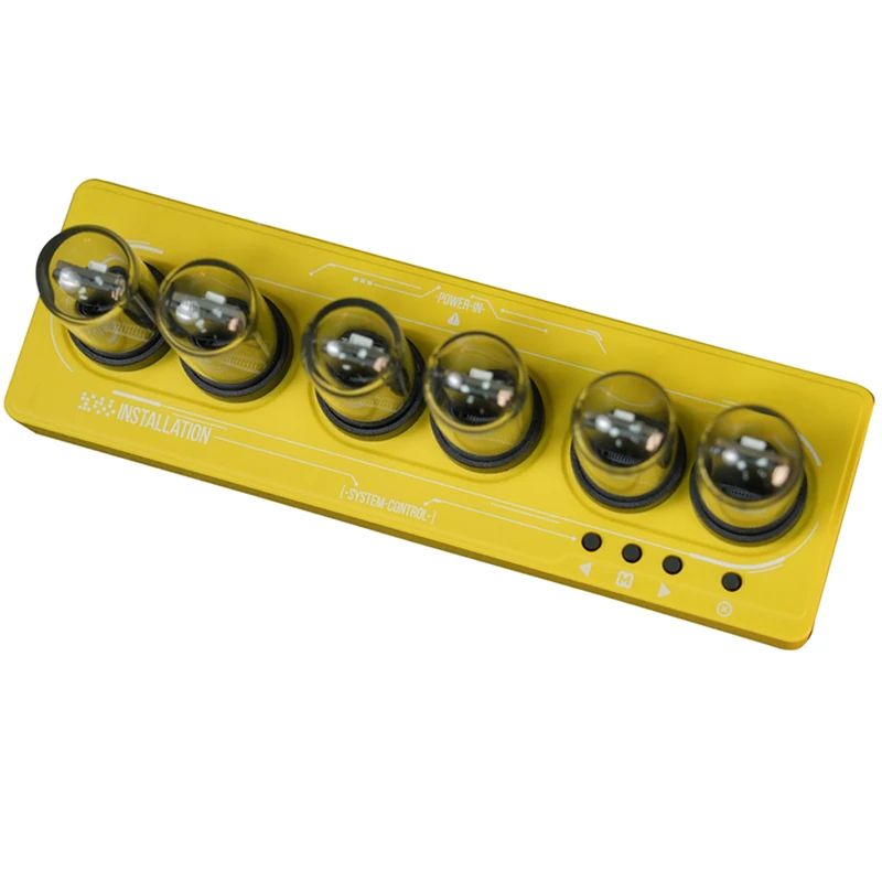 RGB Nixie Tube Style WiFi Alarm Clock with IPS Display