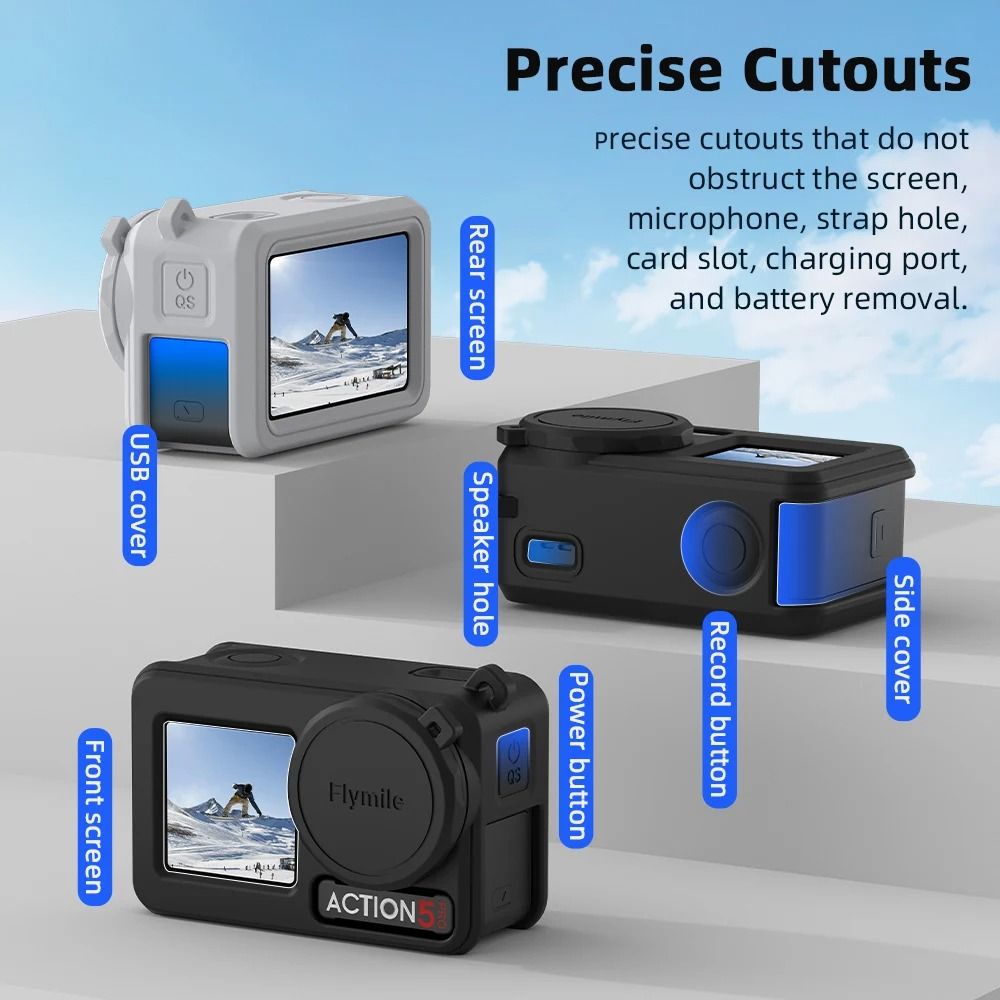 Professional Silicone Armor Case and Lens Protection Kit